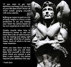 Excellent Dieting Advice From Legendary Bodybuilder Frank Zane Frank Zane Bodybuilding Motivation Bodybuilding Workouts