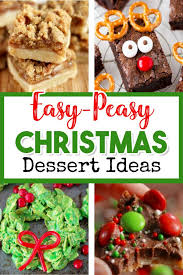 Easy Christmas Dessert Ideas Creative Christmas Desserts For A Party Crowd Christmas Desserts Easy Christmas Desserts Party Easy Christmas Desserts