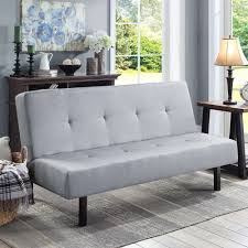 Overstock.com has been visited by 1m+ users in the past month Mainstays 68 3 Position Tufted Futon Gray Walmart Com Walmart Com