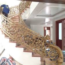 Maybe you would like to learn more about one of these? Custom Wrought Iron Stair Railing Designs Spiral Curved Staircase Handrail Design Buy Exterior Stairs Railing Cast Aluminum Handrail Villa Stairs Railings Designs Product On Alibaba Com
