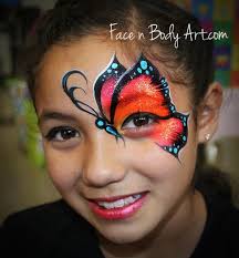 Face Painting Butterfly Monarch Face Painting Designs Eye Face Painting Butterfly Face Paint
