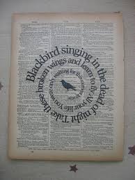Bird Bird Bird Bird Is The Word Lyrics Birds And The Beatles Song Lyrics Art Black Bird Beatles Art