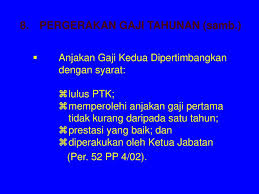 Jadual gaji bagi pegawai yang belum. Peraturan Peraturan Pegawai Awam Ppt Download