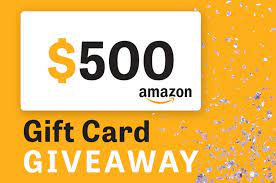 Check spelling or type a new query. Enter To Win A 500 Amazon Gift Card