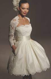 A pair of stunning shoes are a must with short and midi styles and with this gown priced at just $198 (approx. Flattering Wedding Dresses For Skinny Brides Short Bridal Gown Short Wedding Dress Short Lace Wedding Dress