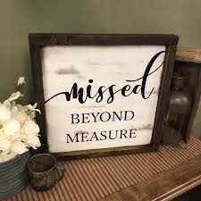 Memory Sign Memorial Sign Sympathy Funeral Gift Memorial Gift Loss Of Loved One Farmhouse Sign Wedding Sign Funeral Gifts Memorial Signs In Memory Of Dad