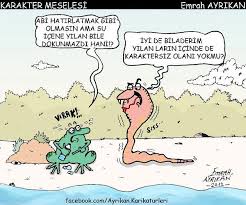Su Icene Yilan Dokunmaz Karikaturu Ayrikan Karikaturleri Karikatur Komik Komik Seyler