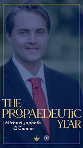 Meet Michael Japheth! Michael felt the nudge from the Lord to leave LSU in  pursuit of discovering whether the Lord is calling him to priesthood.  Please keep Michael and all of our Propaedeutic ...