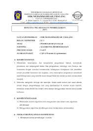 Pemrograman dasar kelas / semester : Doc Rpp Pemrograman Dasar Kelas X Smk Kd 3 2 Intan Sakinah Academia Edu