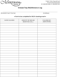 Click for a printable grease trap maintenance log sheet to help you maintain your required records. Best Management Practices Fats Oils Grease Pdf Free Download