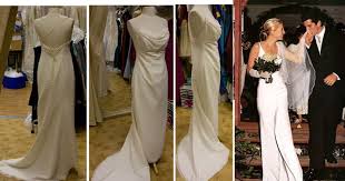 Carolyn Bessette Kennedy Wedding Dress Pattern Kennedy Wedding Dress Dresses Fashion