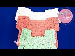 كروشيه فستان أطفال بالصدر المربع بغرزة المروحة خطوة بخطوة الجزء الثانى Youtube Crochet Baby Crochet For Kids Crochet