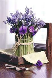 Pin By Carol King On Aspragras Unique Floral Arrangements Spring Flower Arrangements Floral Arrangements