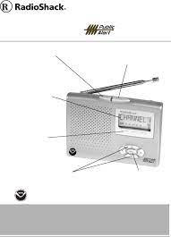 Radio Shack Weather Radio 12 261 User Guide Manualsonline Com