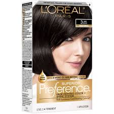 L'oreal professionnel inoa hair colour: L Oreal Paris Superior Preference Permanent Hair Color 3 Soft Black Shop Hair Color At H E B