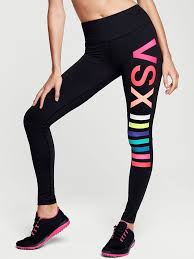Victoria's secret vsx gray black leggings xs crop. Formation Skipper Subtle Legging Sport Victoria Secret Memphishotel Co Uk