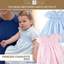 Aug 10, 2017 · prince george wore an amaia jumper to meet his sister for the first time, and princess charlotte wore a pink dress for the queen s h birthday. Pin By Jane Bruno On Feltman Brothers Smocked Baby Dresses Girls Smocked Dresses Little Girl Dresses