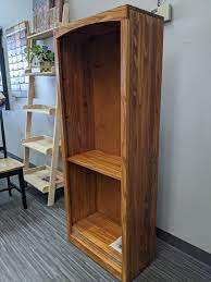 Custom Finish Wood Stain Bookcase Unfinished Furniture Colorado In Broomfield Co Custom Furniture Store Unfinished Furniture Staining Wood