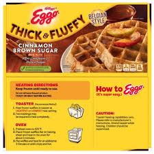 Several varieties are available, including homestyle, miniature, cherry, blueberry, strawberry, vanilla bliss, brown sugar cinnamon, apple cinnamon, buttermilk, chocolate chip, and thick and fluffy. Eggo Thick And Fluffy Frozen Waffles 24 Ct Sam S Club