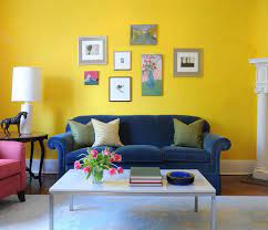 Ide dekorasi ruang tamu modern berkonsep ruang terbuka. Warna Cat Ruang Tamu Yang Bagus Warna Kuning Wohnzimmer Farbe Wohnzimmer Gemutlich Gelbes Wohnzimmer