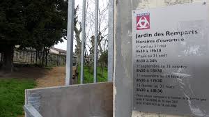 Jardin public is located in bordeaux. Jardin Des Remparts Le Jardin Secret De Bordeaux Le Bordeaux Invisible