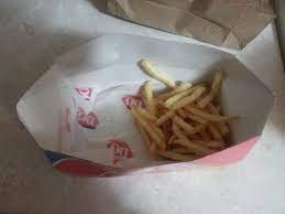 Ordered A Large Fries From Dairy Queen This Cost 7 00 You Get More Fries With A 6 Value Meal R Mildlyinfuriating