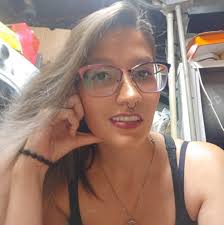 Last night the most beautiful little soul with bright pink hair got