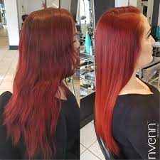 She keeps her makeup to the minimum. Beautiful Long Lasting Copper Red Hair Ombre Nvenn Hair And Beauty
