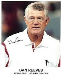 Dan Reeves autographed 8x10 Atlanta Falcons Free Shipping #S2143