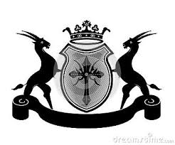 Australian Coat Of Arms Black And White Royal Goat Crown Coat Arms Object Also Use Of Educational Institute Restaurant Or Organization Create Such A Logo For Yoursel Arms Royal Vector Illustration