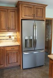 Pin By Ginny Trcka On Wet Bar Kitchen Cabinets End Panels Refrigerator Panels Kitchen Remodel