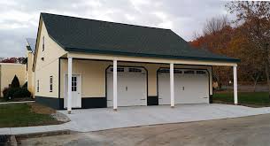 40x40 Modular Garage With Second Floor And 8 Overhang Built By Horizon Structur Modern Farmhouse Floorplan Modern Farmhouse Plans Garage Apartment Floor Plans