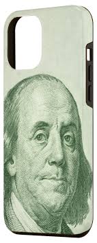 Amazon.com: Benjamin Franklin $100 One Hundred Dollar Bill Money Cash Case  for iPhone 12 Pro Max : Cell Phones & Accessories