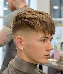 Check out these awesome fades, undercuts and side it works on most face shapes, although it can elongate a rounder face because it adds height on top. Choppy Taper Fade Haircuts For Guys Hair Styles Mens Haircuts Fade Mens Hairstyles Short