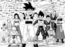 Dtagon Ball Super Manga Tournament Of Power Dragon Ball Super Manga Dragon Ball Dragon Ball Super