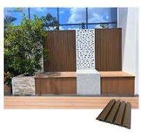 European Style Co-extrusion PVC Wall Panel Outdoor Indoor Decorative WPC Wall Cladding Waterproof Fireproof for Villa