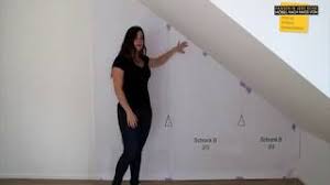 Schrank für dachschräge ikea | haus design ideen. Dachschragenschablone Youtube