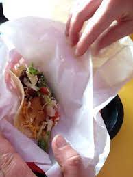 Combine the crème or sour cream with the aji amarillo paste to make the sauce. Fish Tacos Picture Of Fuzzy S Taco Shop Amarillo Tripadvisor
