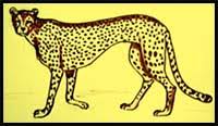 Here presented 50+ easy cheetah drawing images for free to download, print or share. How To Draw Cartoon Cheetahs Realistic Cheetahs Drawing Tutorials Drawing How To Draw Cheetahs Drawing Lessons Step By Step Techniques For Cartoons Illustrations
