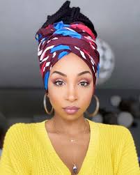 The new collection scarf and foulard! This multifunctional fashionable  accessorize with bogolan print is something you can't miss in daily life.  #foreveryoccasion Model @__.idy.shine.__ 💛