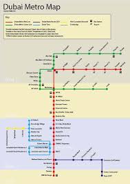 Dubai Metro Map Interactive Route And Station Map Metro Map Metro Route Map Route Map