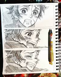 Rate Tanjirou Sketch Of 1 10 Follow Me Feature Abd For More Drawings Around The World Artis Anime Sketch Anime Character Drawing Anime Drawings Sketches