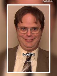 Dwight Kicking Christmas Tree