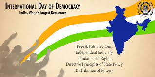 As the world observes international day of democracy, it's worrying that india, once renowned for its democratic model, is on its way to being called an authoritarian and majoritarian country globally. International Day Of Democracy India World S Largest Democracy As We Mark D Happy Ganesh Chaturthi Images Love Wallpapers Romantic Education Trust