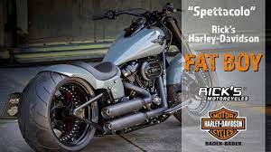 Harley Davidson Fat Boy Spettacolo By Rick S Motorcycles Youtube