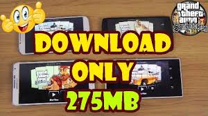However, it deleted some not important files such as radio, transitions, etc. Download Gta San Andreas Lite Version Only 275mb