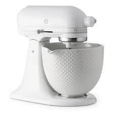 Kitchenaid artisan white mixer with hobnail bowl bed bath and beyond. Kitchenaid Artisan White Mixer With Hobnail Bowl Kitchen Aid Kitchenaid Artisan Kitchen Decor Inspiration