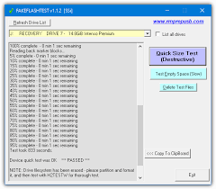The verification stamp differs greatly between the fake and the original. 5 Tools To Test And Detect Fake Or Counterfeit Usb Flash Drives Raymond Cc