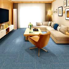 Floor tiles can be used in residential or light commercial applications. Flooring Materials Commercial Office Premium Carpet Tiles Rug For Bedrooms Rug Living Room Kids Rooms Office Decor With Non Slip Asphalt Bottom Backing 20x20inch Blue Grey Stripe 64 Tiles Tools Home Improvement Medresa Edu Rs