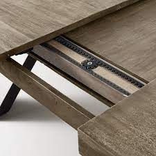 Looking for an extending dining table or extending dining tables to maximise your small space? Navarro Extendable Rectangular Dining Table Williams Sonoma